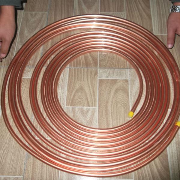 Best Quality Pancake Copper Pipe Coils C12200 C11000 99.99% Pancake Coil Tube 1/2 3/8 1/4 3/4 Inch