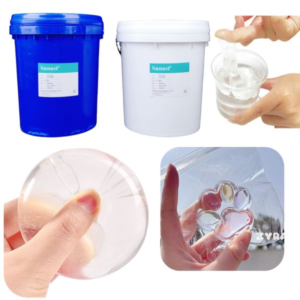 Custom 1:1 Liquid Silicone For Squishy Toys - Super Soft & Tear-Resistant Raw Material