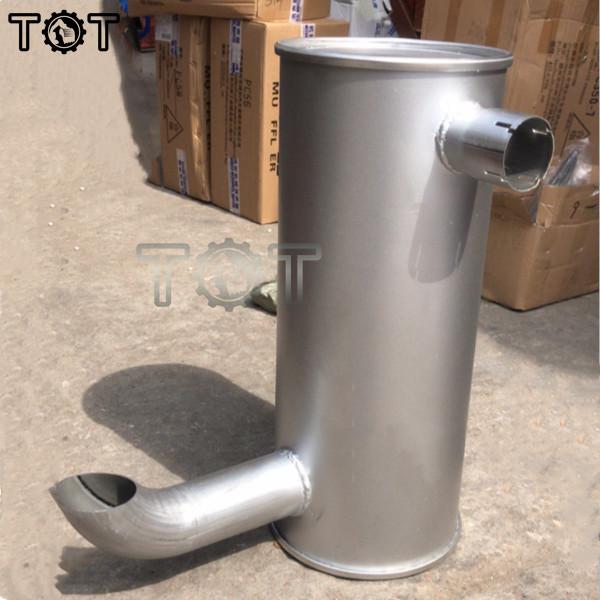 Sumitomo SH200 Engine Exhaust Muffler Belparts Excavator Cooling System Parts