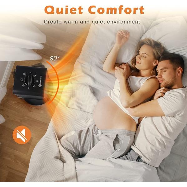 Household Vertical Electric Heater with Quick Heating Waterproof  Function