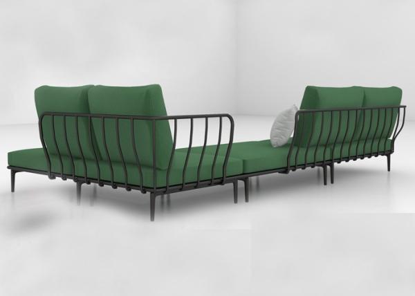 Rust Resistant L Shaped Corner Sofa Garden Furniture