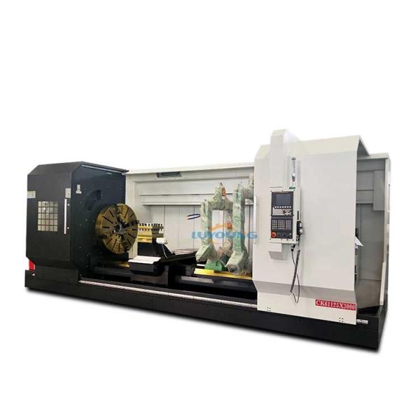 5000/6000mm Flat Bed Metal Cnc Turning Lathe Machine Ck61125 With Fanuc Controller