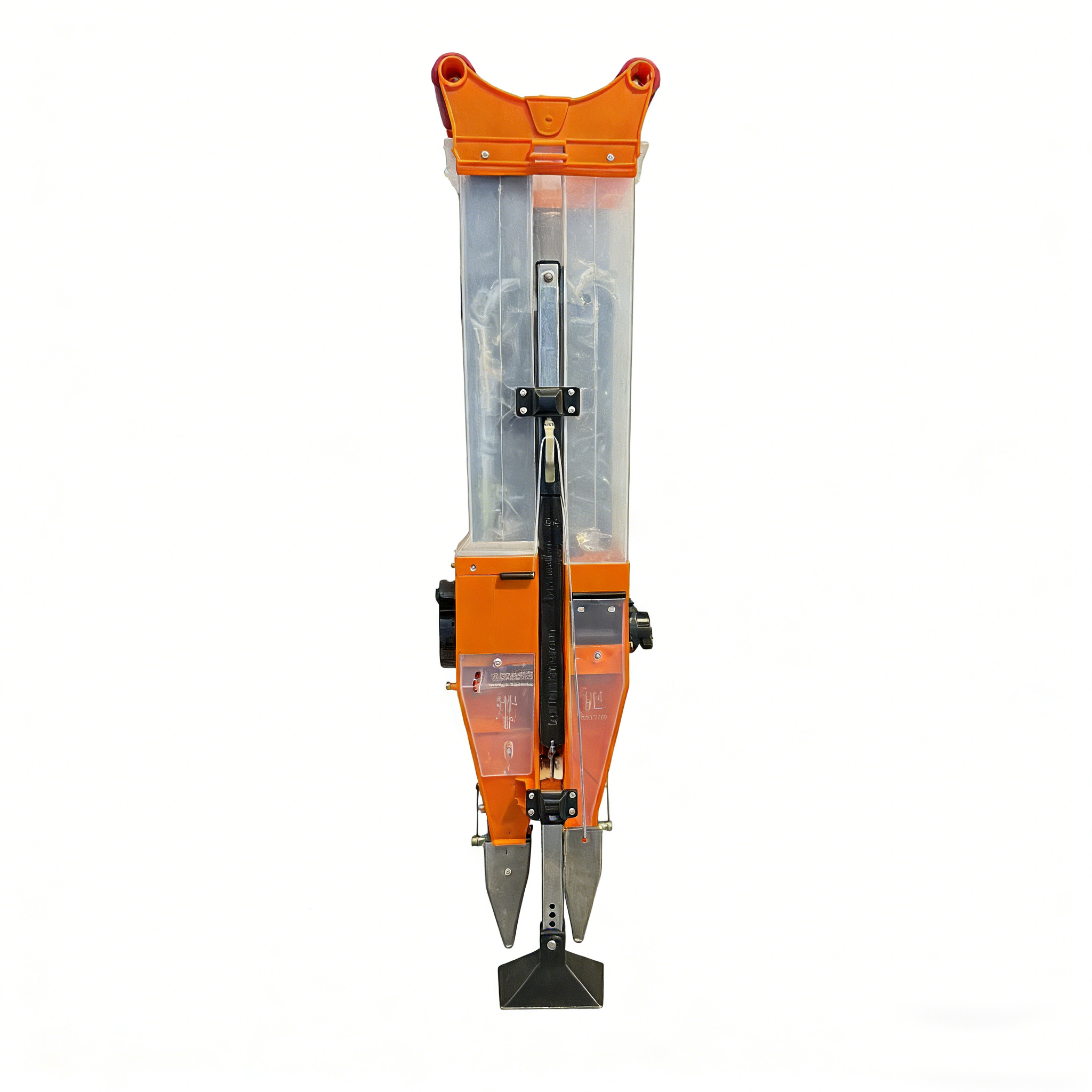 Portable Manual Seeder with ABS Plastic and Stainless Steel Construction for Dual Functionality and Adjustable Duckbill Depth