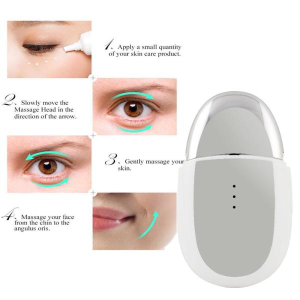 Stress Relief Automatic Radio Frequency Skin Device Eye Massager Tool 600mAh