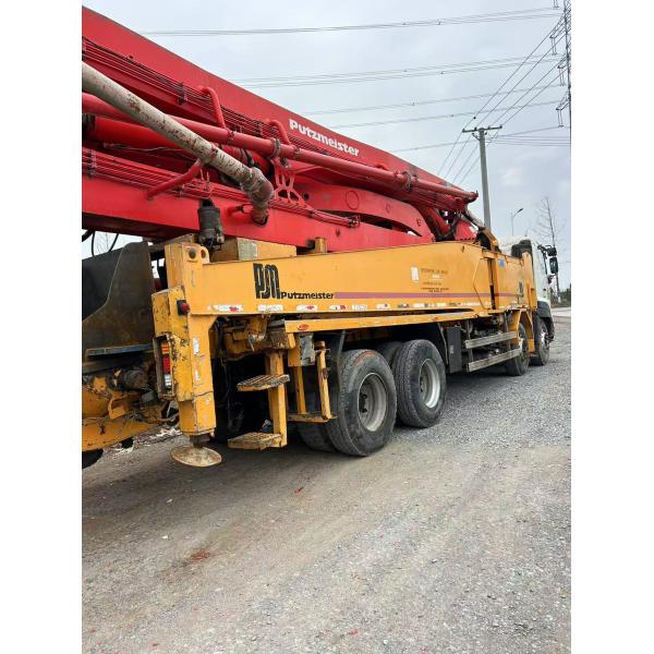 2012 Putzmeister Used Concrete Pump Truck 49m With HINO Chassis