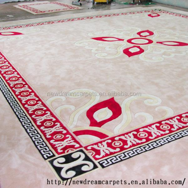Hand Tufted Viscose Carpet for Hotel Room and 86 0757-29323616 Anytime Call Service