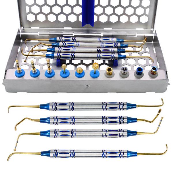 O implante dental de prata portátil utiliza ferramentas a broca Kit For Sinus Lifting do implante