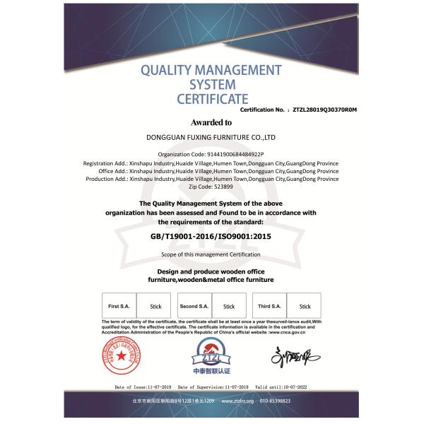 modern fashion El level MFC commercial furniture--4 seats clusters desk 2020 hot sale