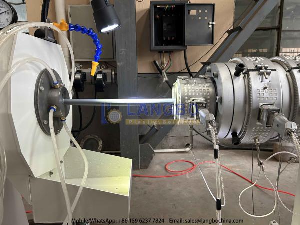 20-140MM Linha de extrusão de tubos CPVC de processamento químico com resistência à corrosão