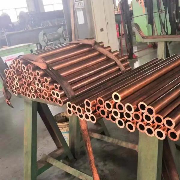 Refrigeration Copper Pipe Tube 1/4 1/2 0.2mm - 3.0mm For Air Conditioner