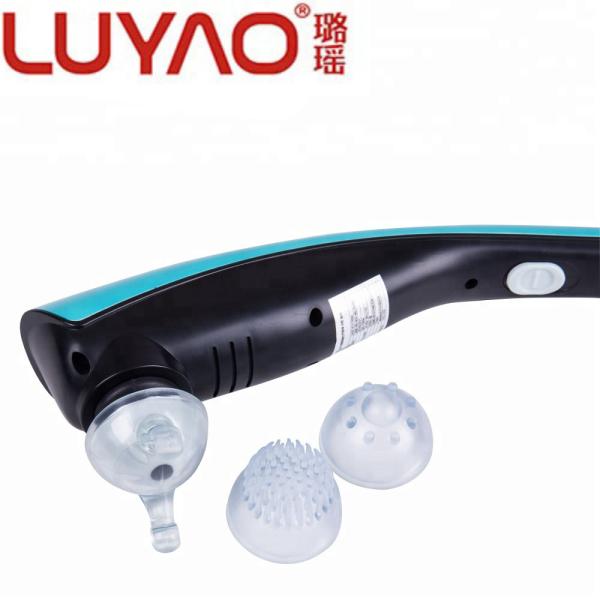 PVC Heads Rotating Vibration Home Body Massager For Relaxing Muscles