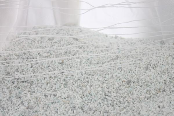 L-Lysine Industrial Bulk Bags , Q NET Baffle Plastic Woven Bags