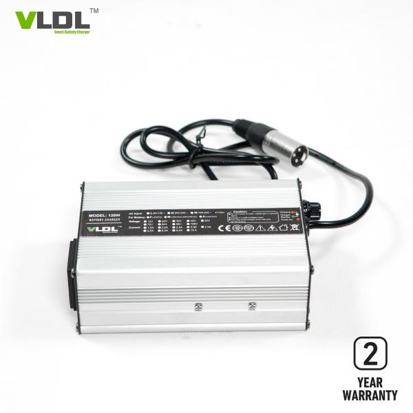 2A 36 Volt Battery Charger Automatic 3 Steps Charging Light Weight
