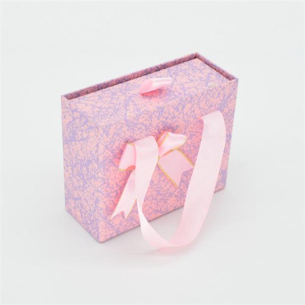 Небольшая коробка духов 3mm косметическая упаковывая с ручкой ALLICO ленты