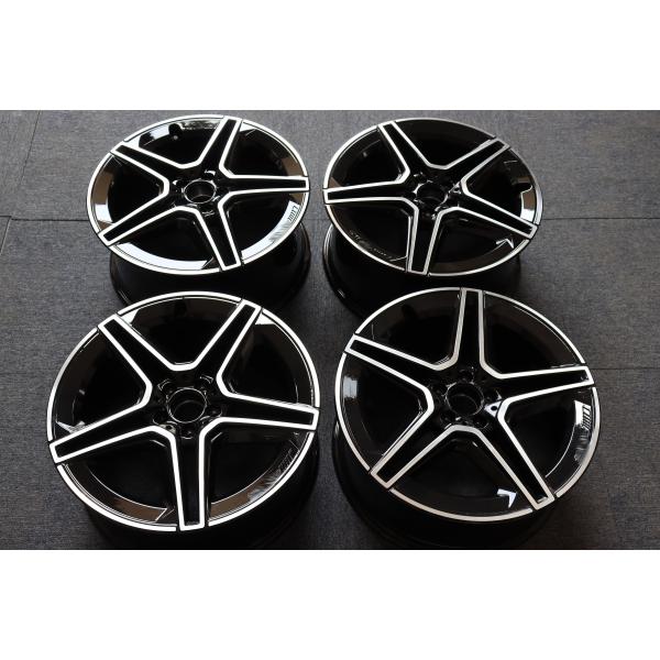 Forging Black AMG 66.6 Hole  5x112 20 Inch Wheels 5 Double Spoke
