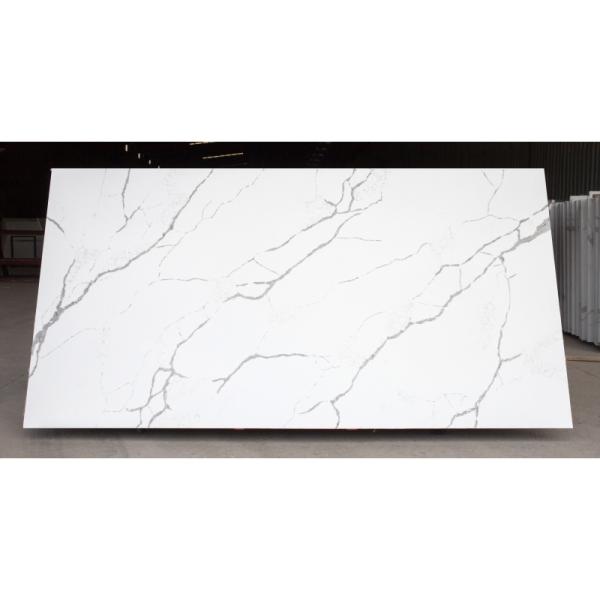 Белые кварцевые столешницы 3200x1600 мм