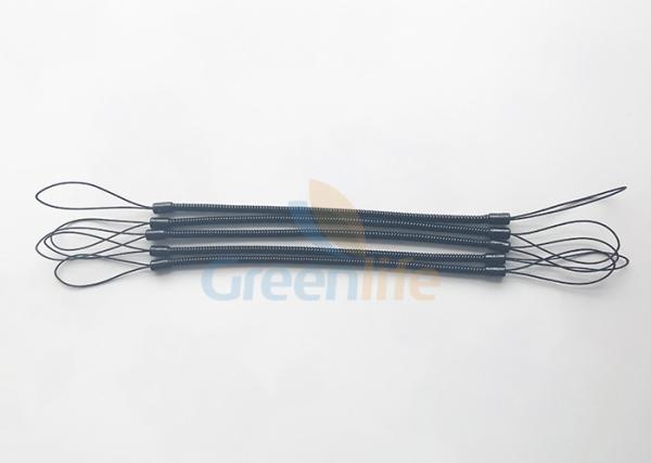 Protective Slim Table Pens Plastic Coiled Security Tethers