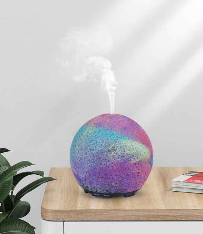 Отражетель масла света ночи смолы Polyresin, увлажнитель ароматности 9W 200ml ультразвуковой