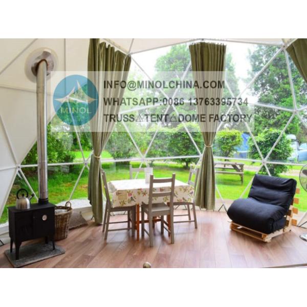 Promotional Geodesic Dome Tents Glamping Tent Dome 4 Person