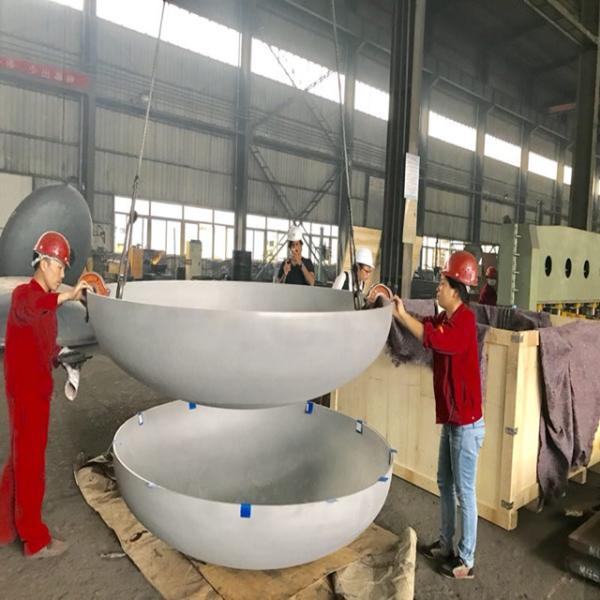 Сосуд под давлением верхних днищ резервуара нержавеющей стали SS316 Dished концы ASME