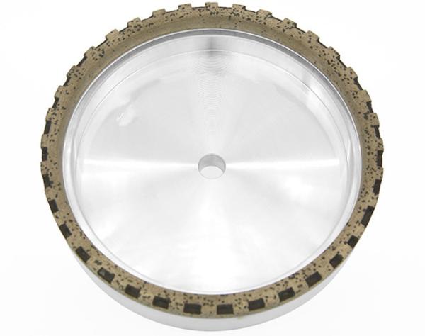 Outer Segmented Metal Bonded Diamond Grinding Wheels For Glass Beveling Machine