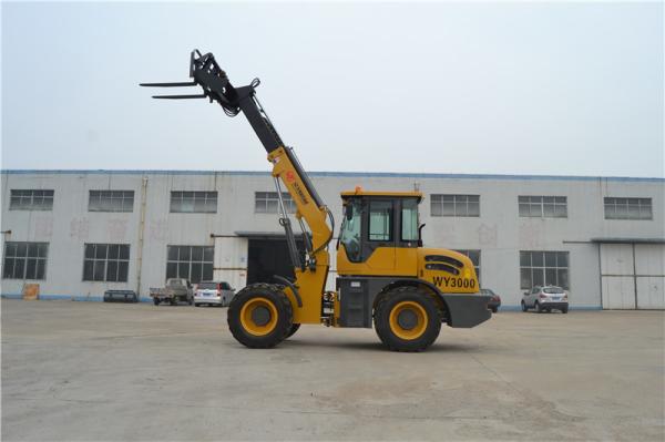 WY3000  5.4m lifting height telescopic forklift for hay stacking