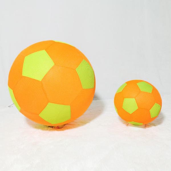 Desporto Brinquedo Colorido Bola de Tecido Inflável Bola de Brinquedo de PVC Futebol