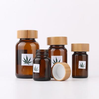 200ml 100ml Amber Glass Medicine Bottles Vitamin Prescription Amber Glass Pill Bottles Pharmacy