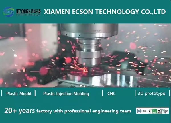 ECSON Customized Precision Injection Mold Popular Commercial Steel Iron Plastic Mobile Phone Case Mold for Injection mou