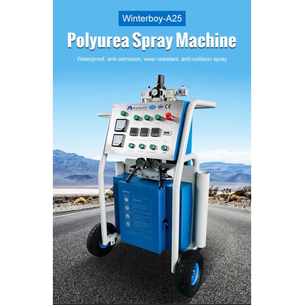 Большой цилиндр Polyurea воздуха распыляет температуру топления машины 0~90 градусов