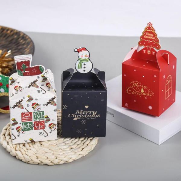 Оптовая подарочная коробка рождества упаковывая подарочные коробки складной бумаги упаковывая