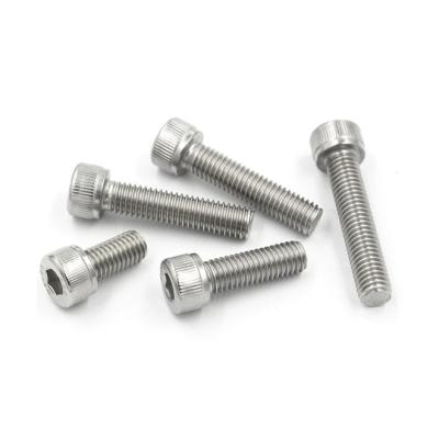 DIN 912 Stainless Steel Allen Key Type Bolt Ss304/316 Allen Screws and Knurled M5-M20 Socket Head Cap Screw