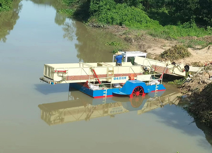 Гибкий водосборник 5 км/ч с 2 секционными стержнем для резки водной травы