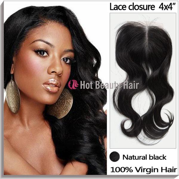 Natural Indian Human Silky Swiss Lace Top Closure For Woman Grade 5A