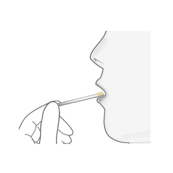 Alcohol Drug Abuse Test Kit , Medical Saliva Drug Test Kit 4mm Gold Colloidal