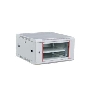 SPCC Cold Rolled Steel 6U 19 Inch Standard Wall Rack Server Cabinet for CCTV Network