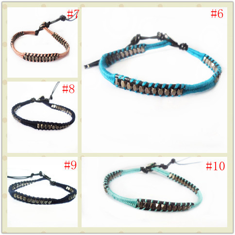 OEM Handmade Leather Cord Wrap Bracelet, Wrap Bracelet For Men, Women, Boy, Girl