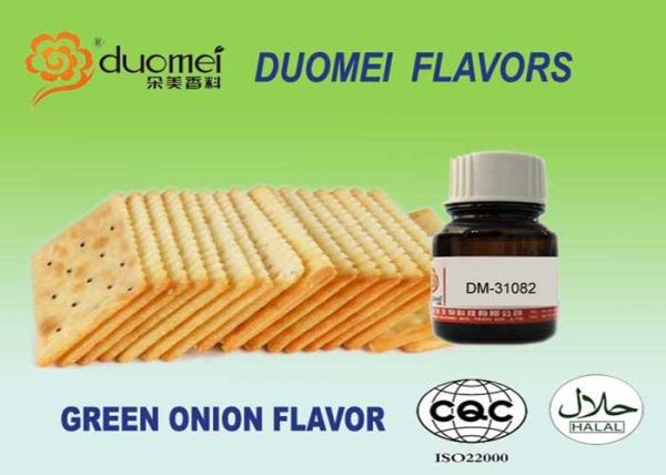 Natural Green Onion Flavor Organic Food Flavouring For Bakery Cookies Wafer