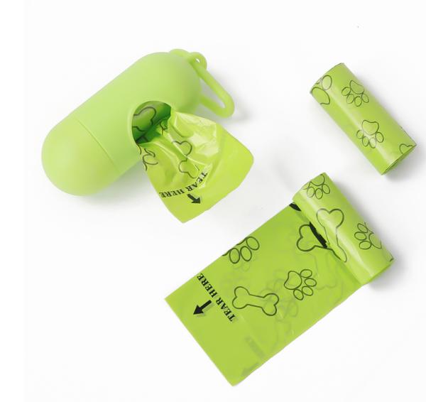 Custom Cross Border Biodegradable Pet Waste Bags Roll Dog Poop Collection Bags