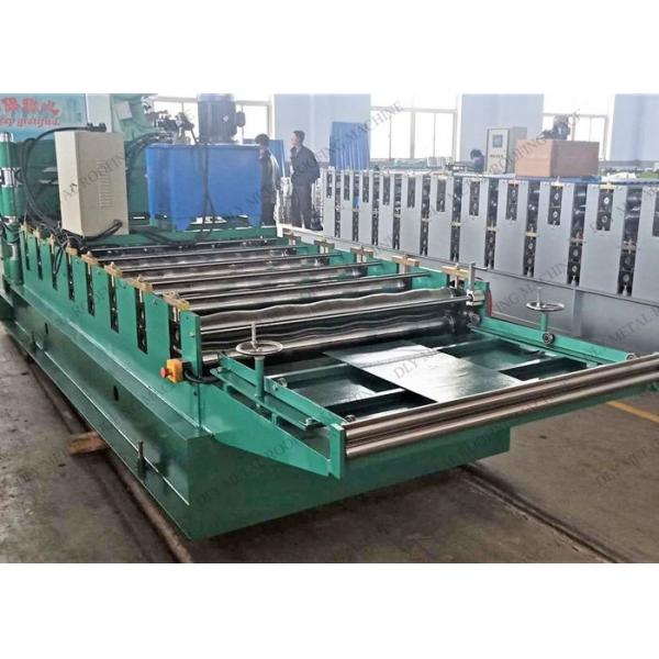 PLC PPGI  Metal Roofing Machine 50mm Ibr Roofing Sheet Making Machine