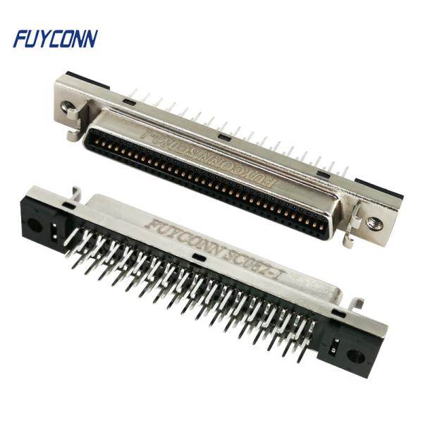 68pin SCSI MDR Connector PCB Solder Cup IDC Crimp 1,27mm Tipo CN