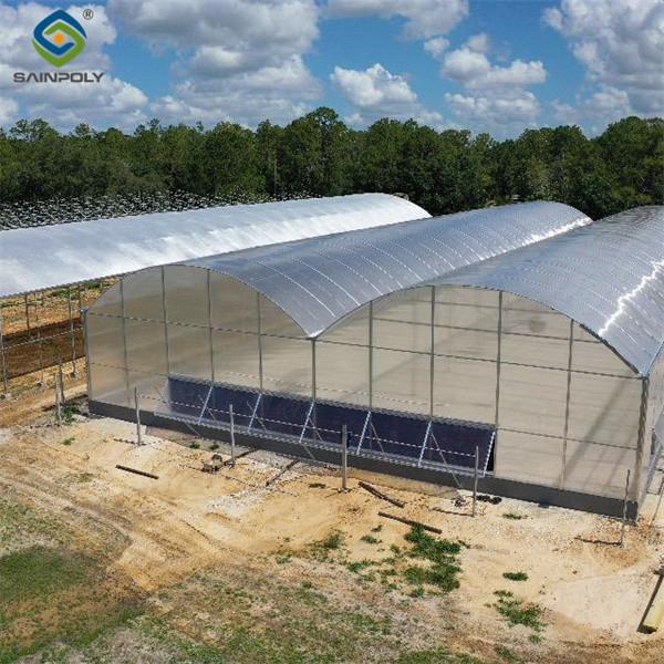 Facile à installer Serre agricole avec des systèmes de contrôle intelligents