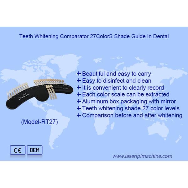 Guia de Sombras 3D 27 Cores Dentes Branqueamento Dentes Branqueamento Guia de Sombras gráfico