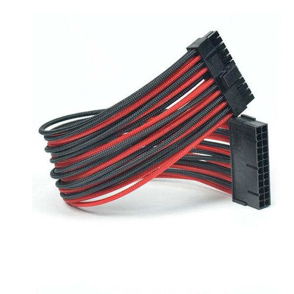 24 Pin Motherboard For Custom Sleeved Hot selling 2020 beautiful  microphone copper  lugs ribbon usb magnetic cable