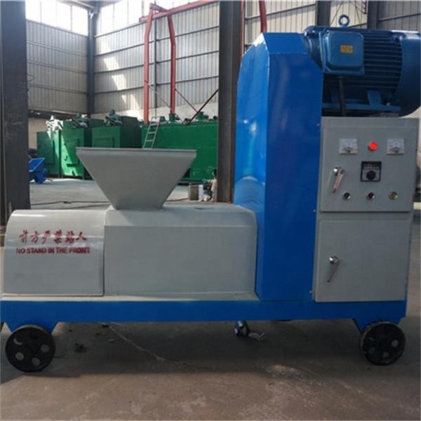 80mm Dia 15kw Charcoal Press Machine Agro Wood Waste Briquette Machine