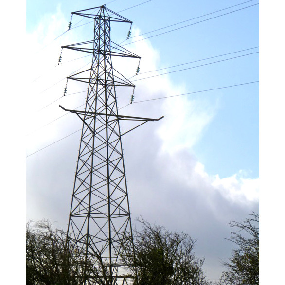 High Strength Transmission Steel Tower For Power Lines Or 5G Stations