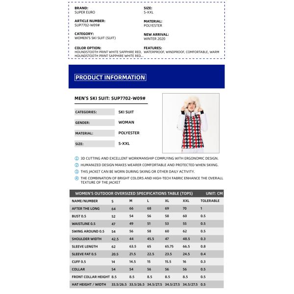 Fashion Girls 200g Ski Jacket And Pants Set