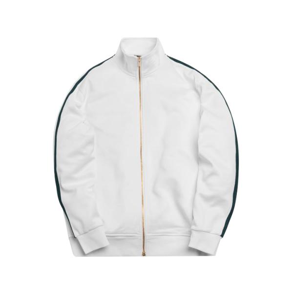 Custom Striped Breathable Mens Sports Tracksuits With Mountaineering Jackets