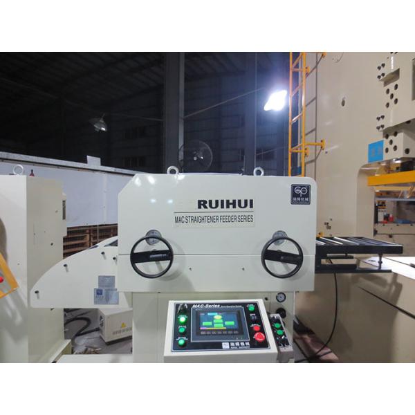 Roll Processing High Precision Leveling Machine , Stamping Automatic Feeder