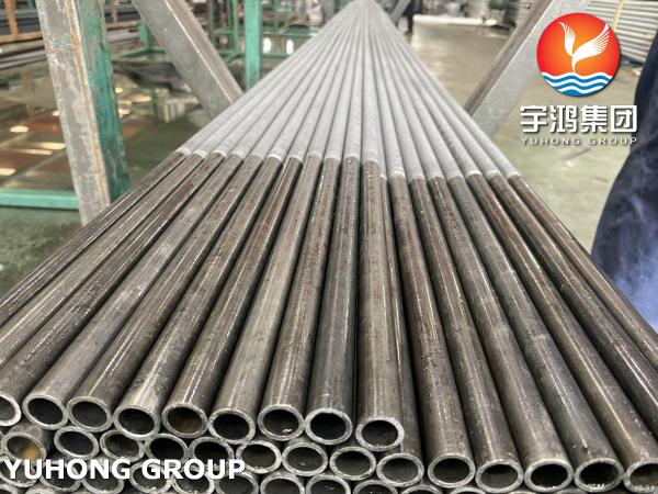 Industrial Low Aluminum Electric Fin Tube ASTM A179 For Copper Pipe ODM